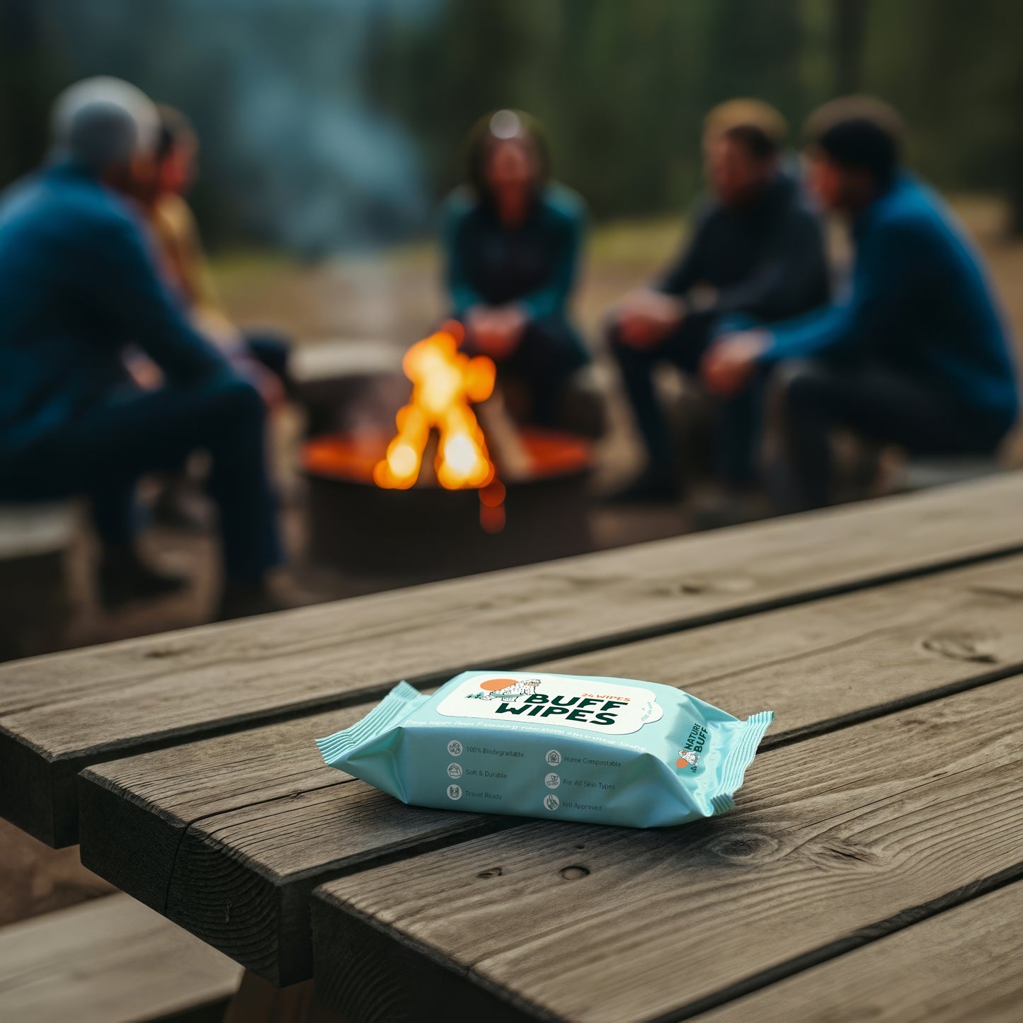 Buff Wipes compostable camping wipes and outdoor hygiene wipes for backpacking travel diaper bags and waterless cleanup - image 7