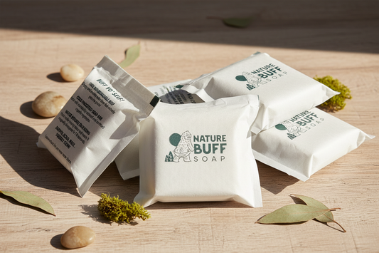 Buff Bar Refills unscented lightweight biodegradable soap bars for backpacking travel and sensitive skin - image 2