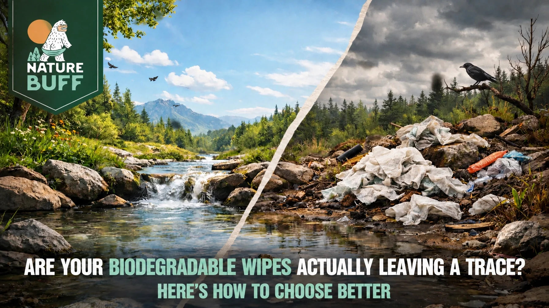 Biodegradable Wipes That Actually Break Down | Nature Buff