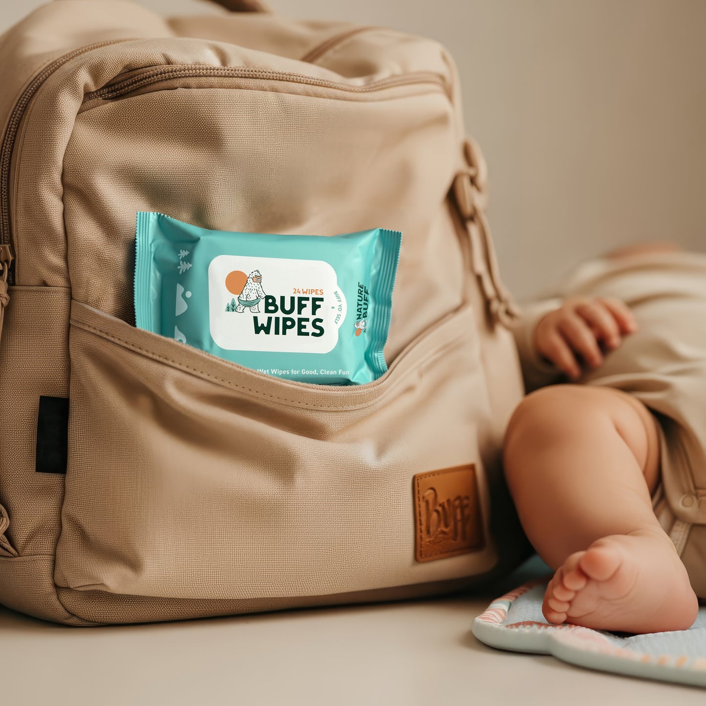 Buff Wipes | Compostable Multi-Use Wipes for Home & Travel