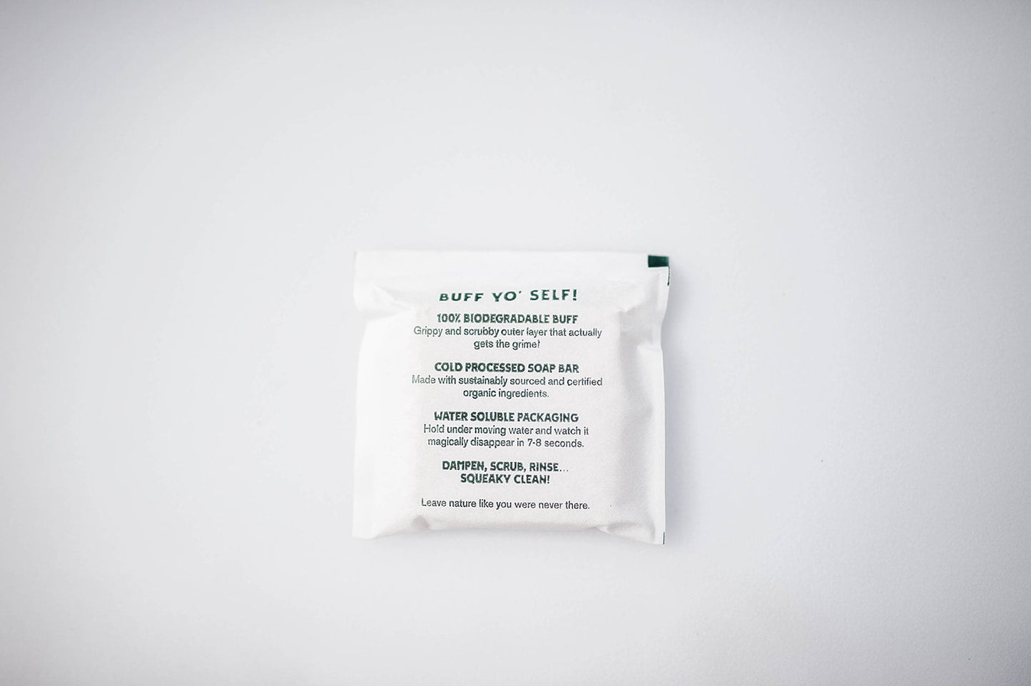 Buff Bar Starter Kit | Eco-Friendly Soap Bars with Travel Pouch